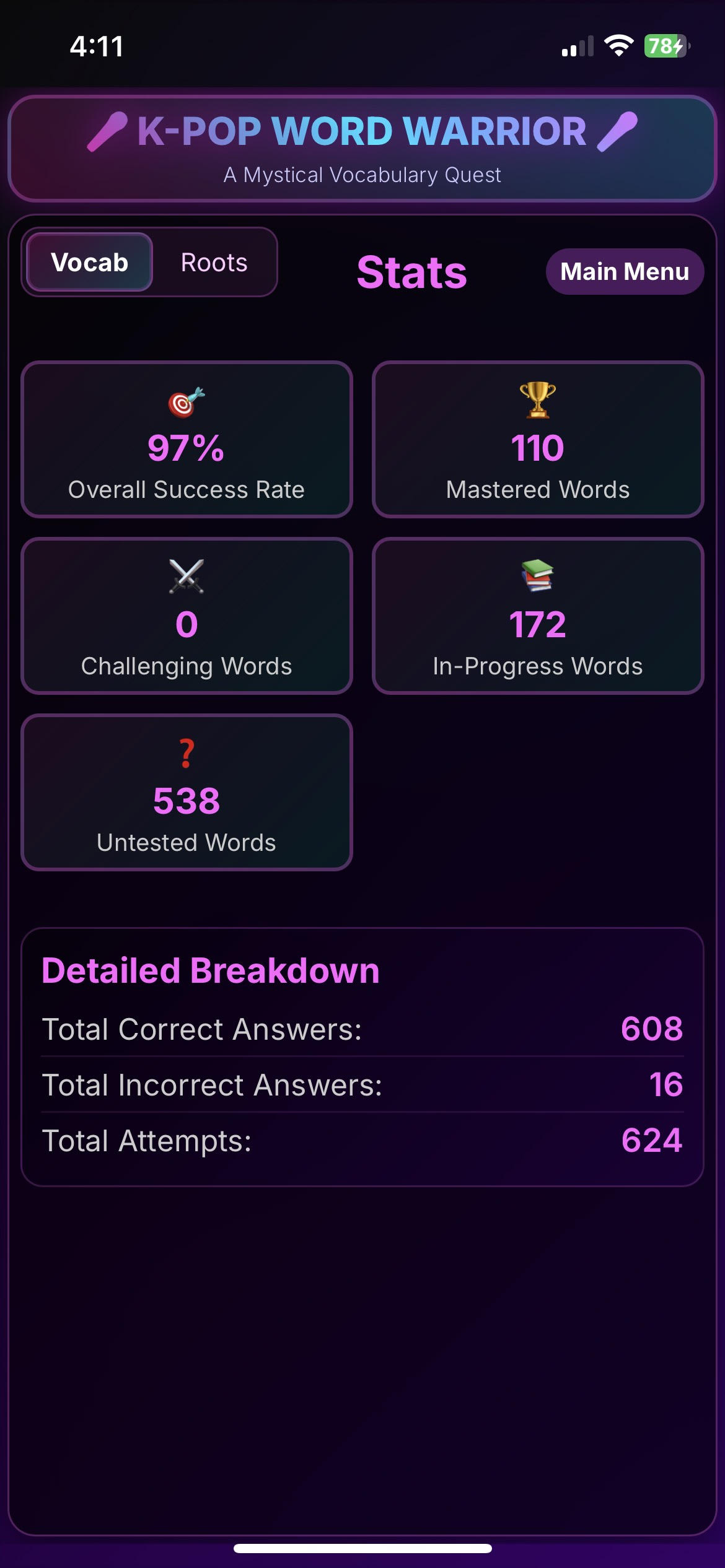Track Your Progress